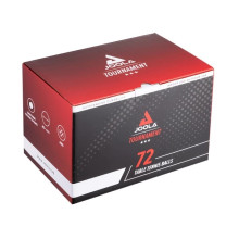 Топчета за тенис на маса JOOLA Tournament, 72бр, бели