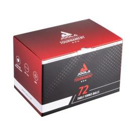 Топчета за тенис на маса JOOLA Tournament, 72бр, бели width=