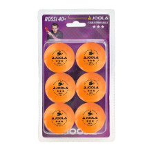 Топчета за тенис на маса JOOLA Rossi ***, 6 бр., оранжеви