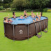 Басейн Steel Super Rattan 427 x 275 x 100 cм width=