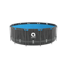 Басейн AVENLI Steel Super Black Wood 366 x 100 см