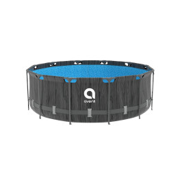 Басейн AVENLI Steel Super Black Wood 366 x 100 см