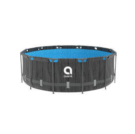 Басейн AVENLI Steel Super Black Wood 366 x 100 см width=