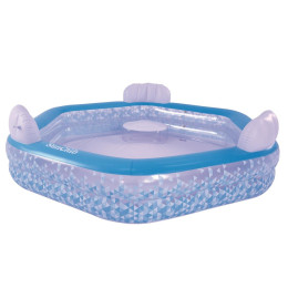 Надуваем басейн JILONG Giant Hexagon, 223 x 211 cм