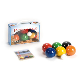 Петанк комплект LUCIO LONDERO 6, дървен width=