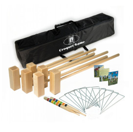 Крокет LUCIO LONDERO Professional, комплект за 6 играчи width=