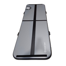 Постелка MASTER 200x100x10см, сиво-черна, надуваема