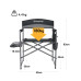 Стол за къмпинг  KING CAMP ASH B10, сгъваем, черно-сив width=