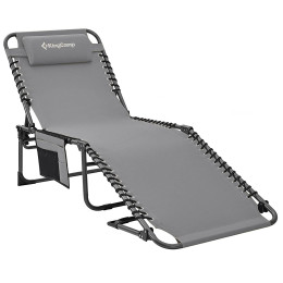 Шезлонг KING CAMP Berlin B10 190 x 59 см, сгъваем 