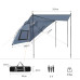 Тента KING CAMP Compass Plus, сиво-синя width=