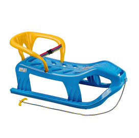 Пластмасова шейна MASTER Snow Star с облегалка, синя width=
