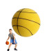 Баскетболна топка MASTER Soft 18см, жълта width=