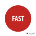 Перца за бадминтон TALBOT TORRO Tech 350 Fast, жълти width=