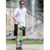Скейтборд SCHILDKROT Slider 31 - Monsters, 79х20 см width=