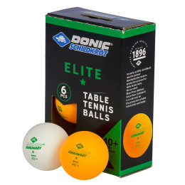 Топчета за тенис на маса DONIC-SCHILDKROT Elite TT-Ball, 6бр.