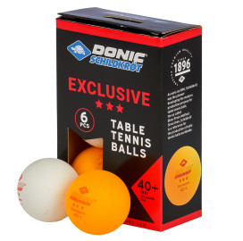 Топчета за тенис на маса SCHILDKROT Exclusive *** 6бр width=