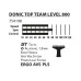 Хилка за тенис на маса  DONIC Top Team 800 width=