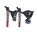 Щеки за туризъм SPARTAN Nordic Walking, сини width=