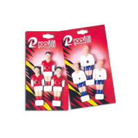 Резервни човечета за джаги - 3 броя, червени 