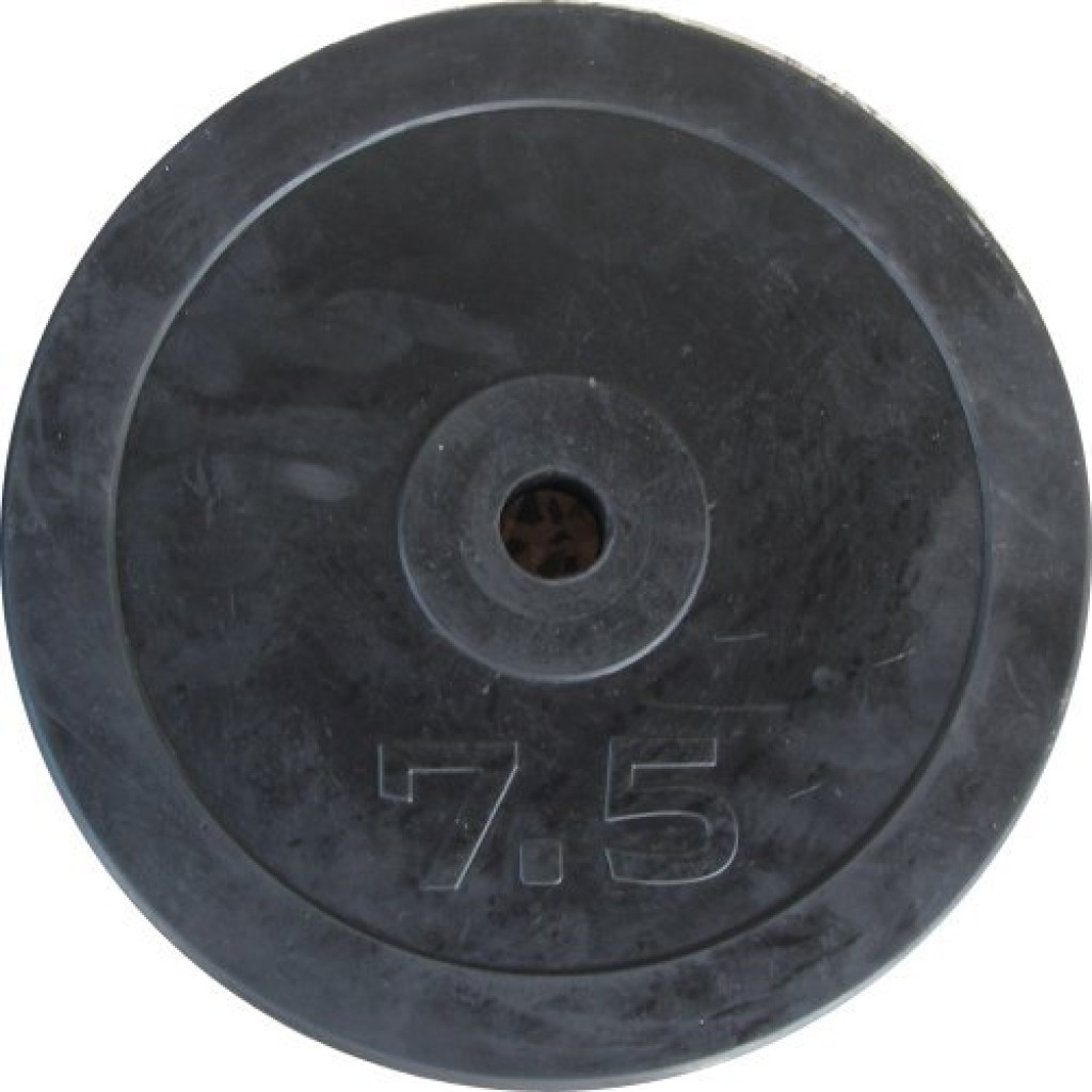 Диск 7.5кг/Ф25, гумиран