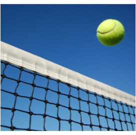 Мрежа за тенис на корт ЯКО width=