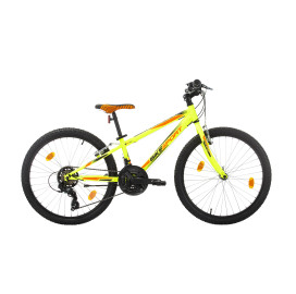 Велосипед Bikesport Rocky 24", 340мм, електриково зелен width=