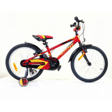 Детски велосипед Sprint Casper 20", 241мм, червен