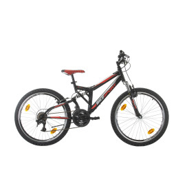 Велосипед Bikesport PARALAX 24'', 380мм, черен width=
