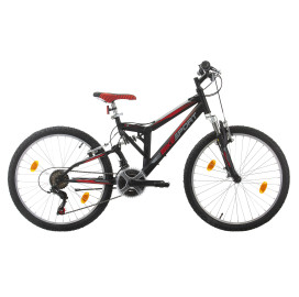 Велосипед Bikesport PARALAX 24'', 381мм, черен width=