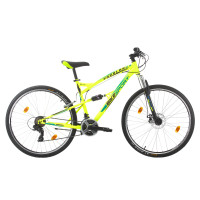 Велосипед BIKESPORT PARALAX 29, 480 мм, електриково зелен