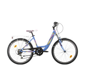 Велосипед Sprint STARLET 24'', 381мм, тъмно виолетов width=