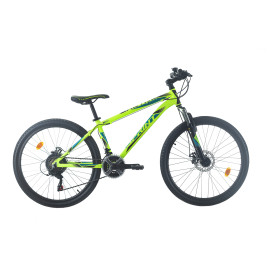 Велосипед Sprint Active Alloy DD 26", 430мм, електриково зелен width=