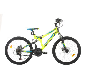 Велосипед Sprint SPRINT ELEMENT DB 24'', 390мм, електриково зелен width=