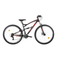 Велосипед Bikesport PARALLAX 29", 483 мм, черен