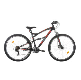 Велосипед Bikesport PARALLAX 29", 483 мм, черен width=