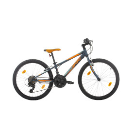 Велосипед Bikesport Rocky 24", 340мм, сиво-оранжева width=