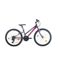 Велосипед Bikesport Viky Lady 24'', 340мм, тъмно виолетов