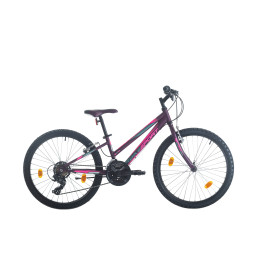 Велосипед Bikesport Viky Lady 24'', 340мм, тъмно виолетов width=
