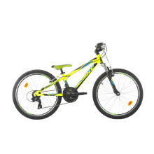 Велосипед SPRINT HAT TRICK 24", 280 мм,  електриково зелен