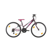 Велосипед Bikesport VIKY 24'', 290мм, тъмно виолетов