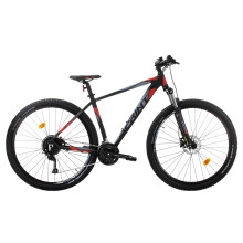 Велосипед SPRINT MAVERICK PRO 29", 520 мм, черно-червен