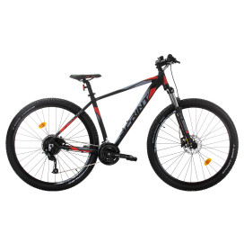 Велосипед SPRINT MAVERICK PRO 29", 520 мм, черно-червен width=