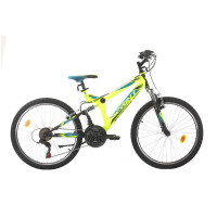 Велосипед Sprint ELEMENT VB FSP 24'', 390мм, електриково зелен