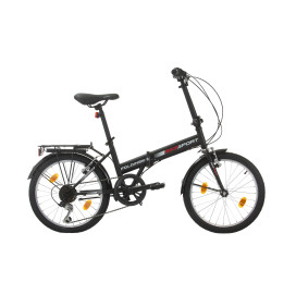 Велосипед Bikesport  FOLDING 20'', 6 скорости, черен width=