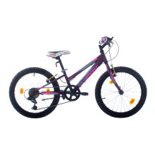 Велосипед Bikesport VIKY 20'', 240мм, 6 скорости, тъмно виолетов