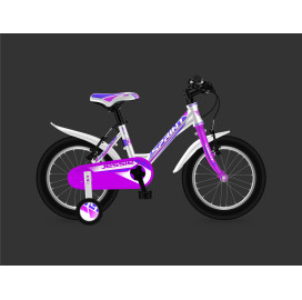 Велосипед Sprint JESSIE 14", 240 мм, бяло-розов width=