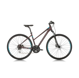 Велосипед Shockblaze FASTER LADY ALTUS 28", 450 мм, тъмно-червен width=