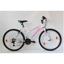Велосипед Bikesport ADVENTURE LADY 26'', 480мм, бял