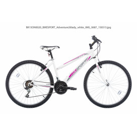 Велосипед Bikesport ADVENTURE 26", 430 мм, бяло width=