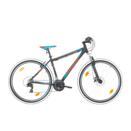 Велосипед Bikesport ATTACK 27.5", 480 мм, черно-червен width=